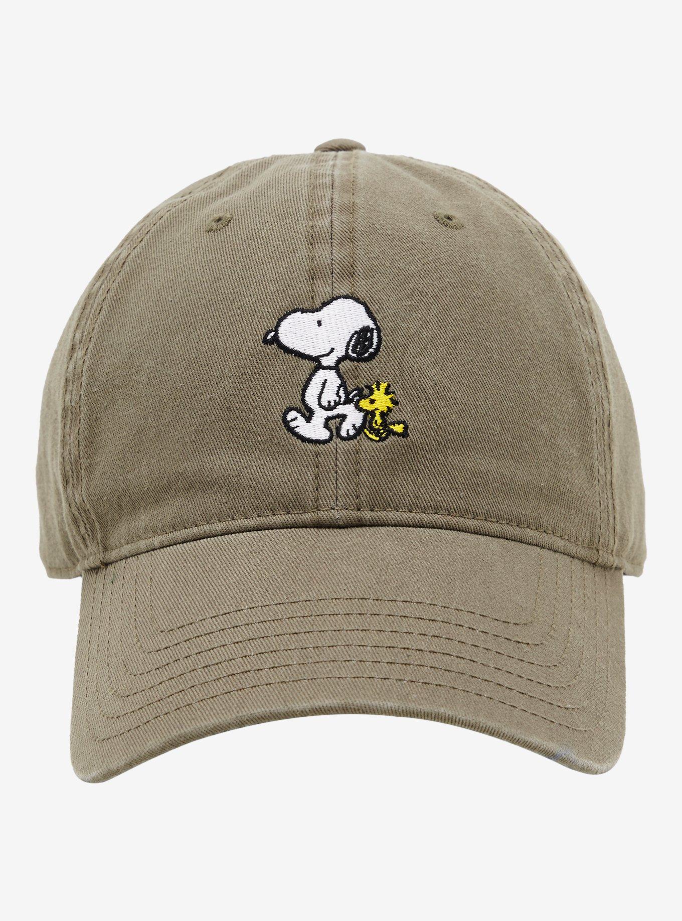 Peanuts Snoopy & Woodstock Ball Cap — BoxLunch Exclusive, , hi-res