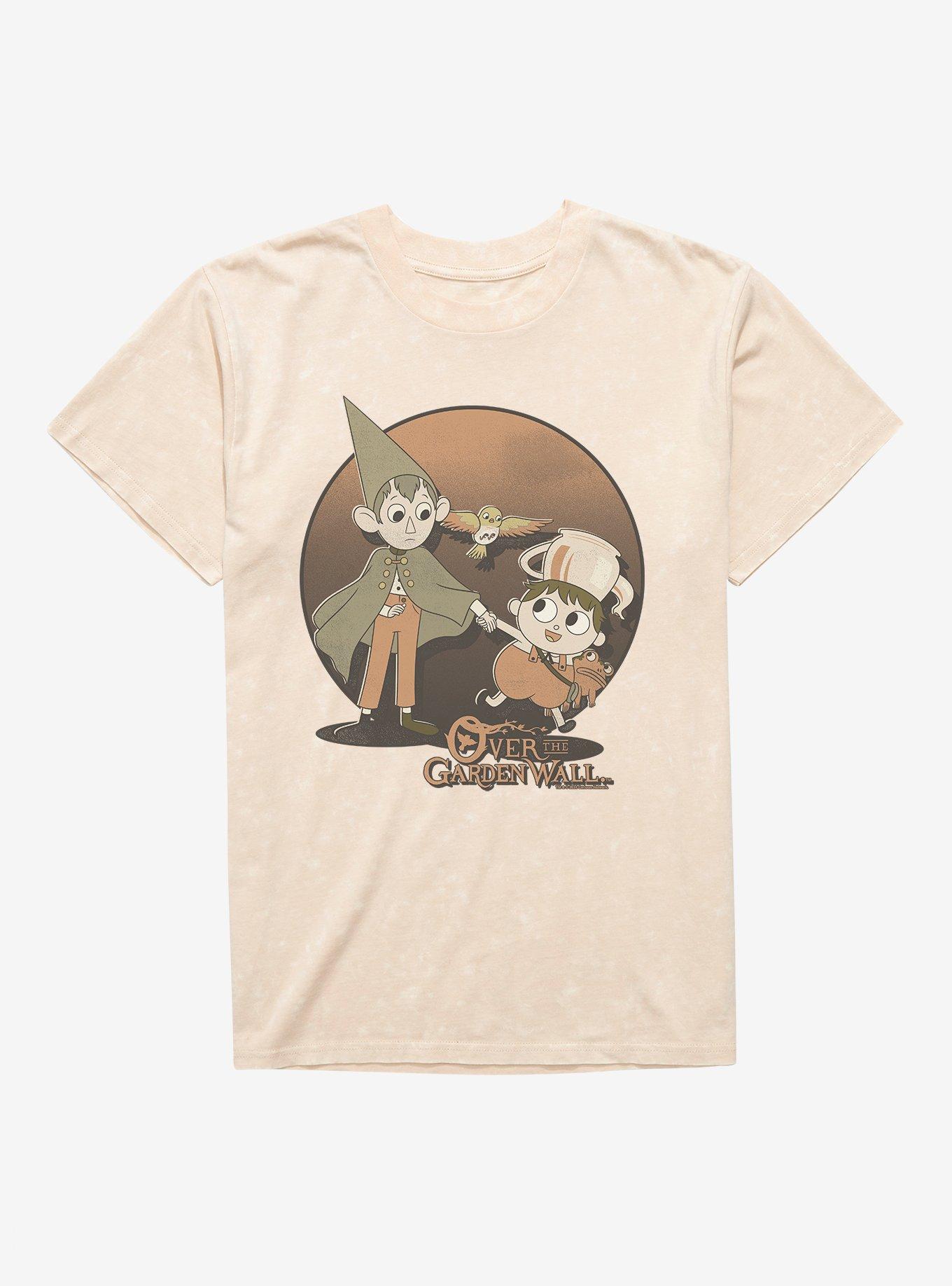 Over The Garden Wall Wirt And Greg T-Shirt, NATURAL MINERAL WASH, hi-res
