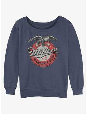 Miller Milwaukee Beer Retro Label Womens Slouchy Sweatshirt, , hi-res