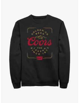 Coors Vintage Golden Beer Logo Sweatshirt, , hi-res