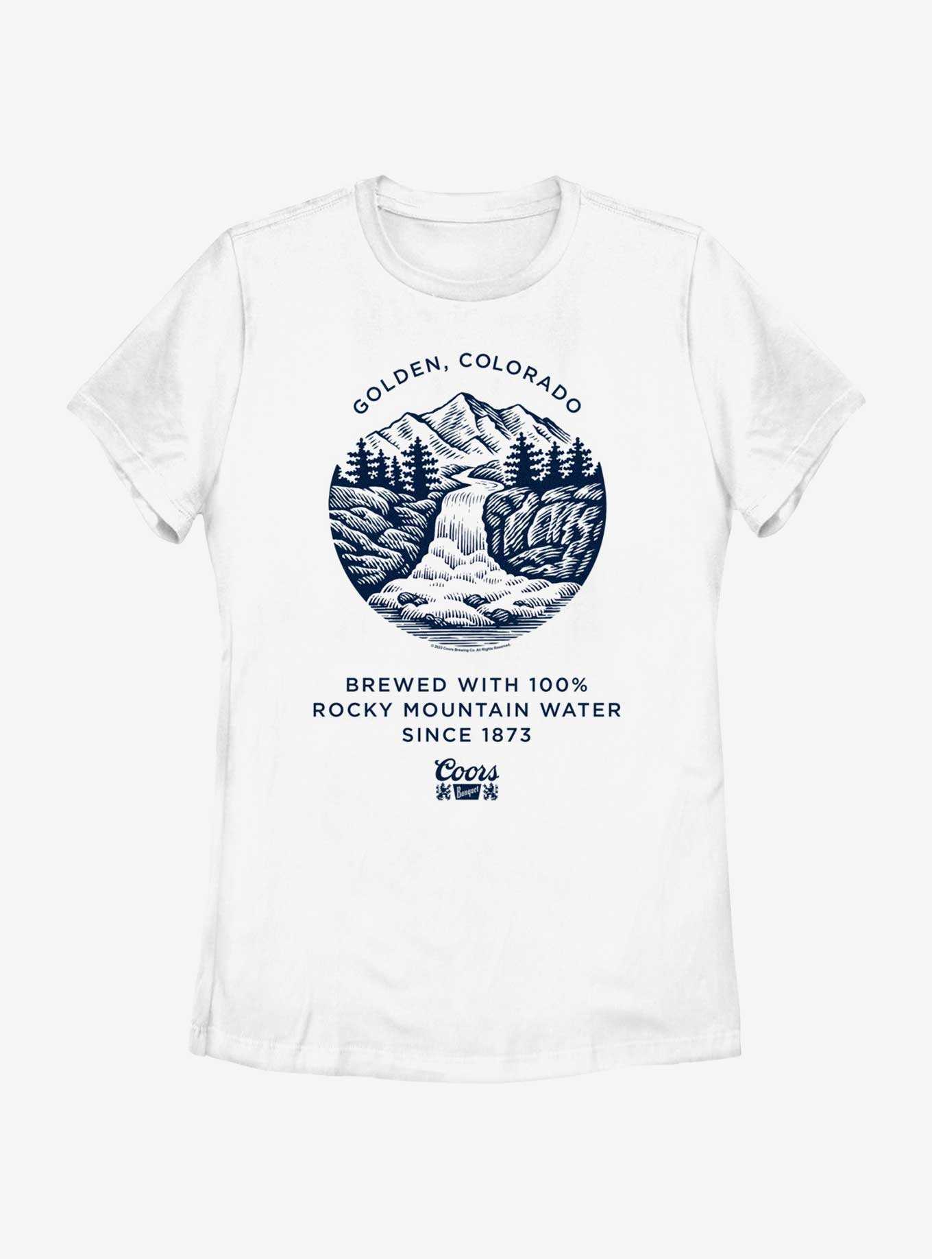 Coors Mountain Brewing Logo Womens T-Shirt, , hi-res