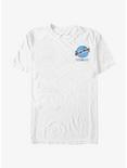 Blue Moon Chest Logo T-Shirt, WHITE, hi-res