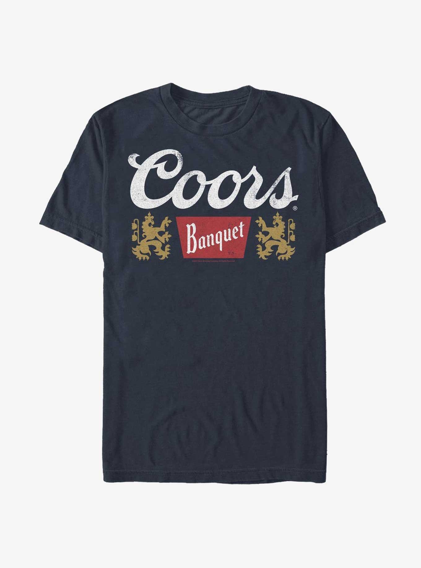 Coors Banquet Classic Logo T-Shirt, NAVY, hi-res