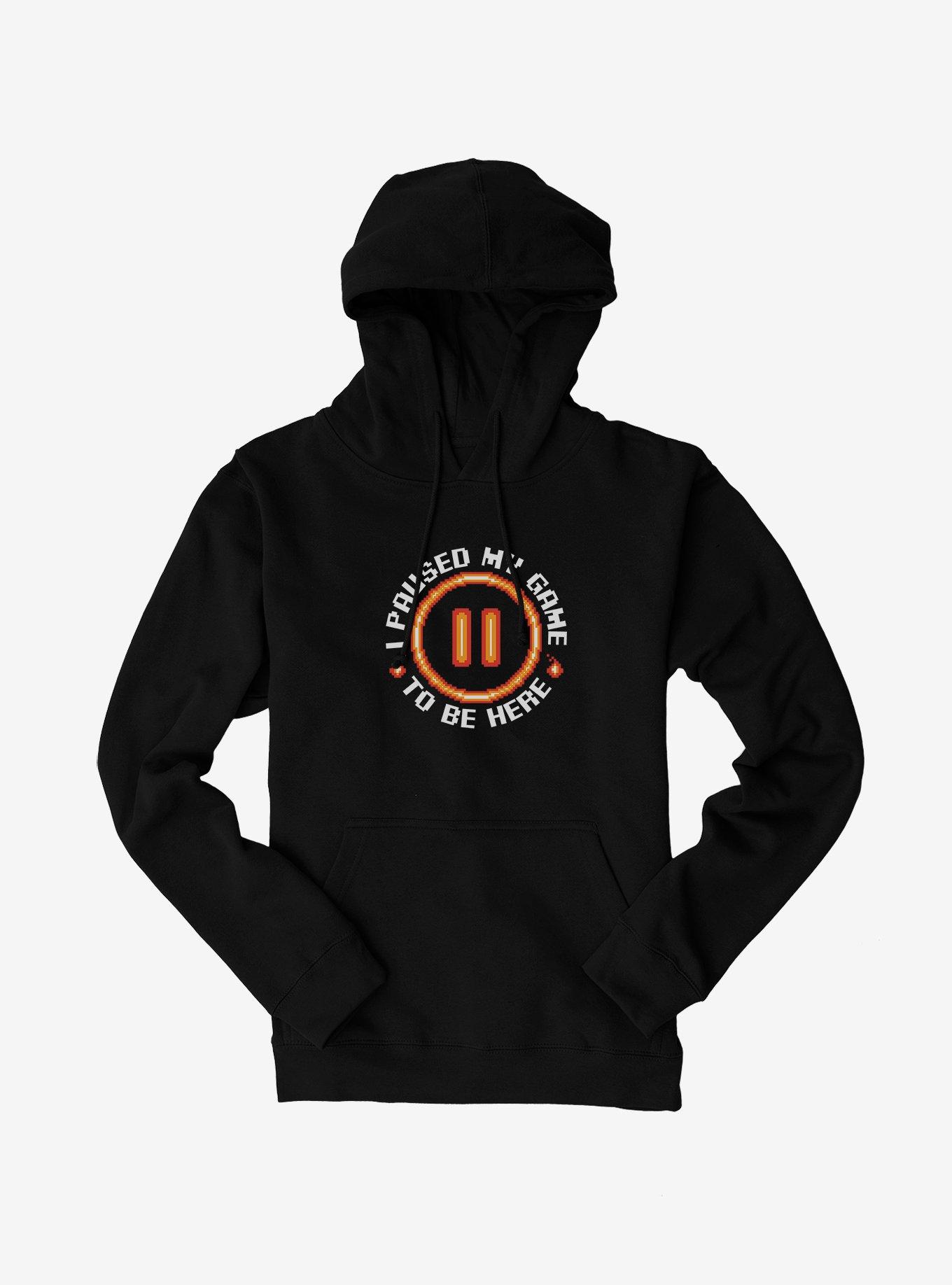 On Pause Hoodie, BLACK, hi-res