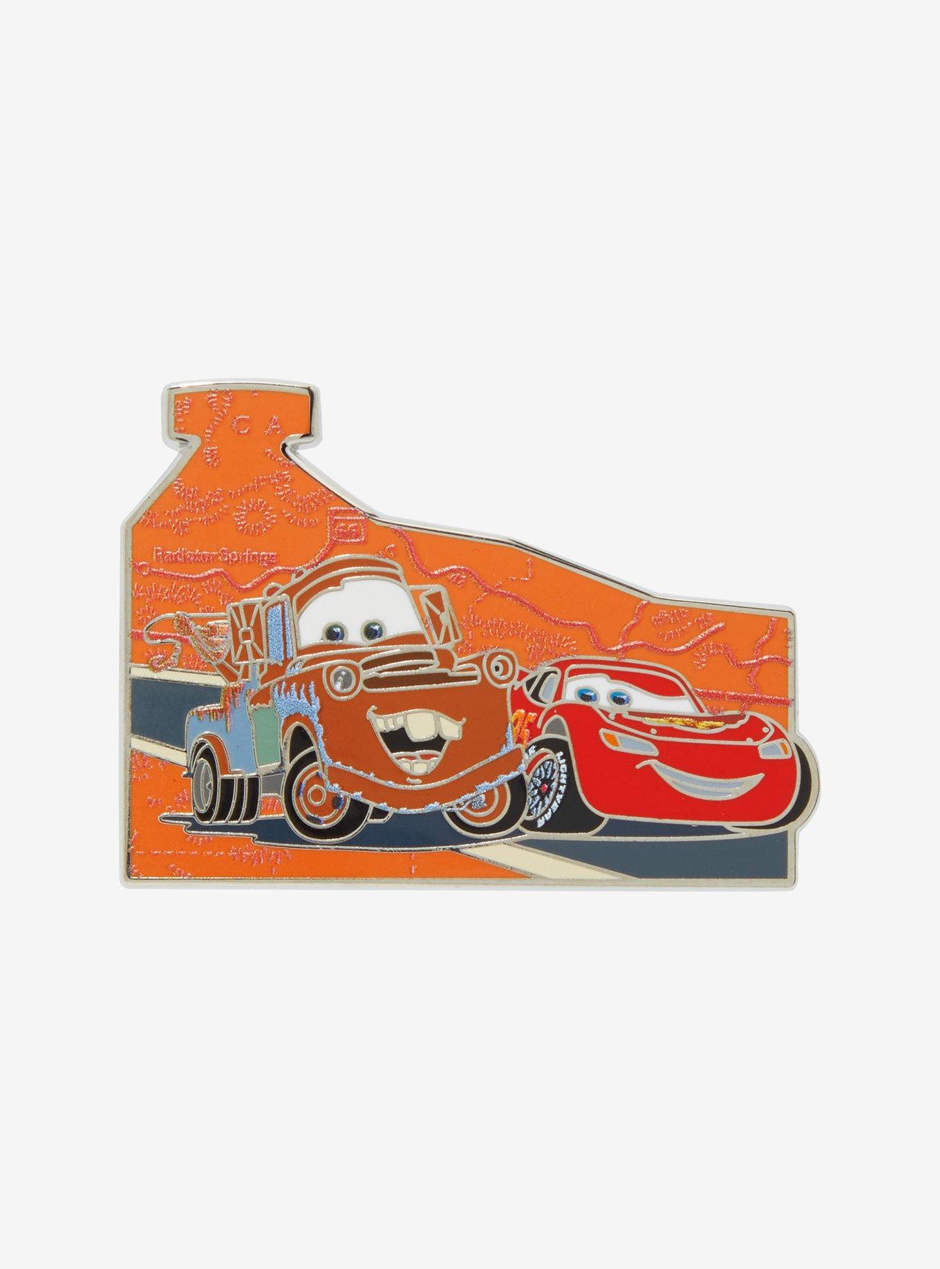 Disney Pixar Cars Lightning McQueen & Mater Radiator Springs Enamel Pin, , hi-res