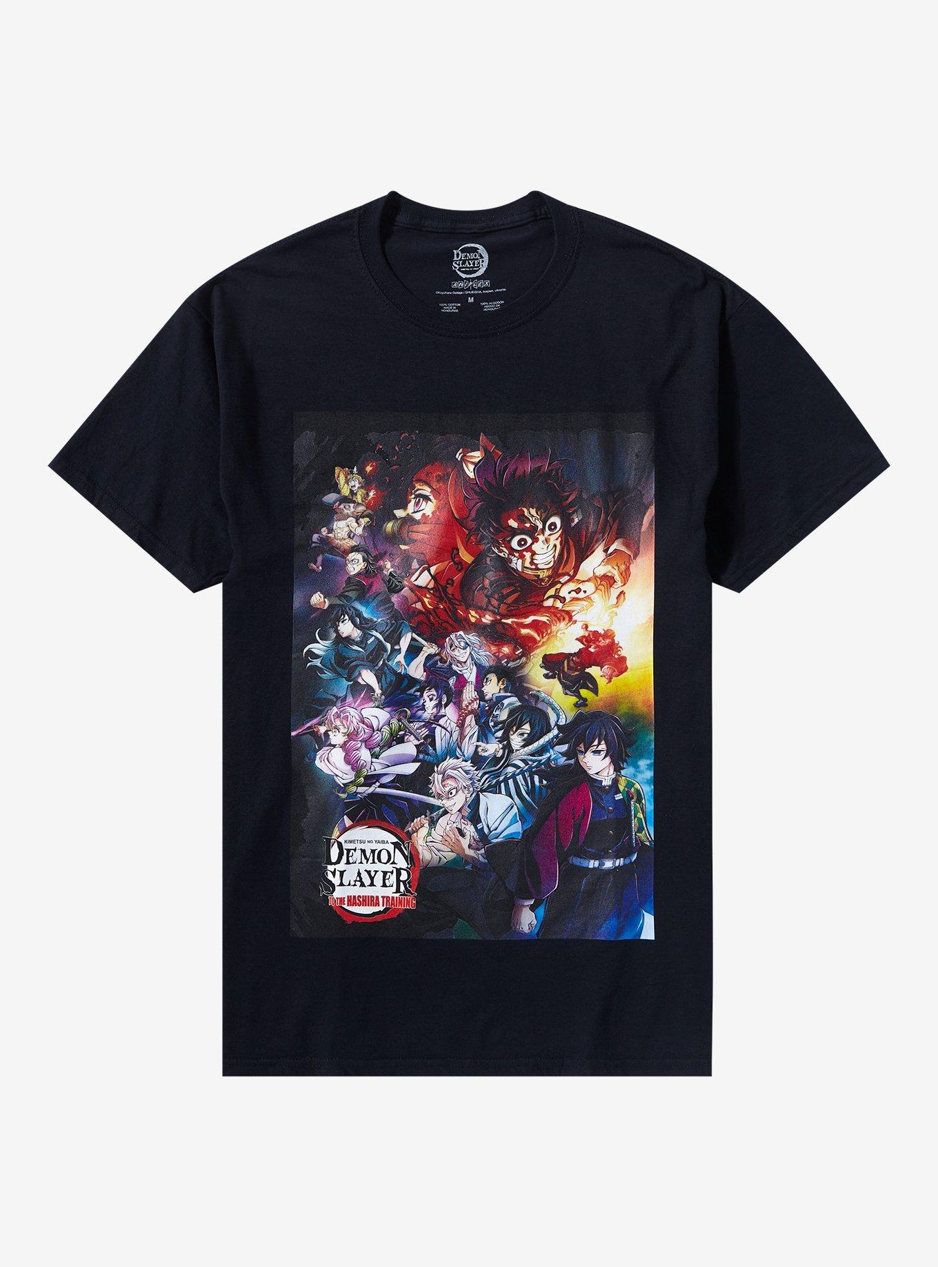 Demon Slayer: Kimetsu No Yaiba To The Hashira Training Poster T-Shirt, , hi-res