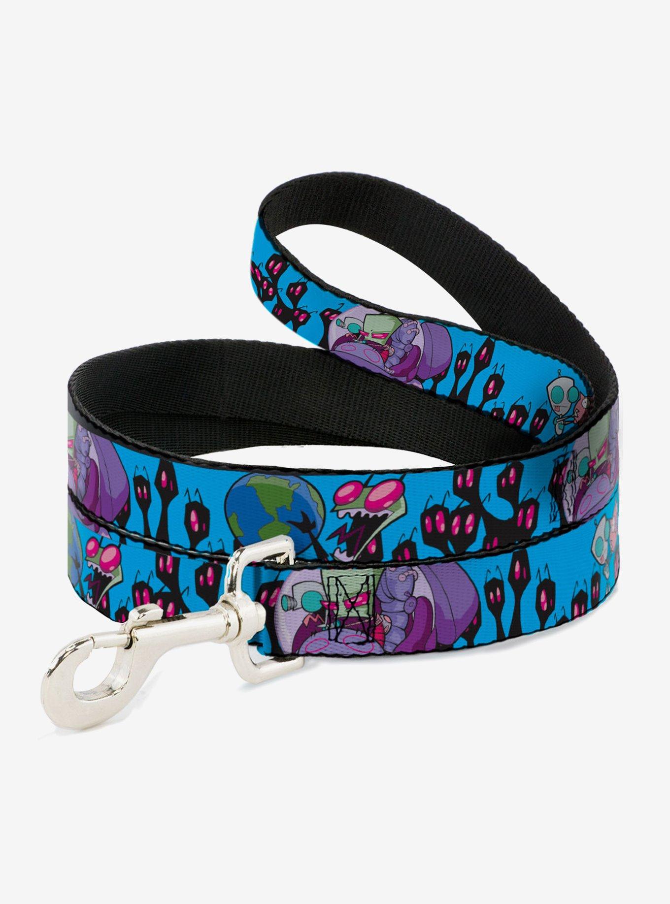 Invader Zim GIR and Piggy Rule the World Poses Dog Leash, , hi-res