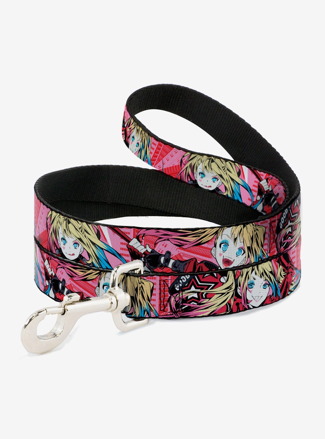 DC Comics Harley Quinn Puddin Poses Anime Graphics Dog Leash, , hi-res