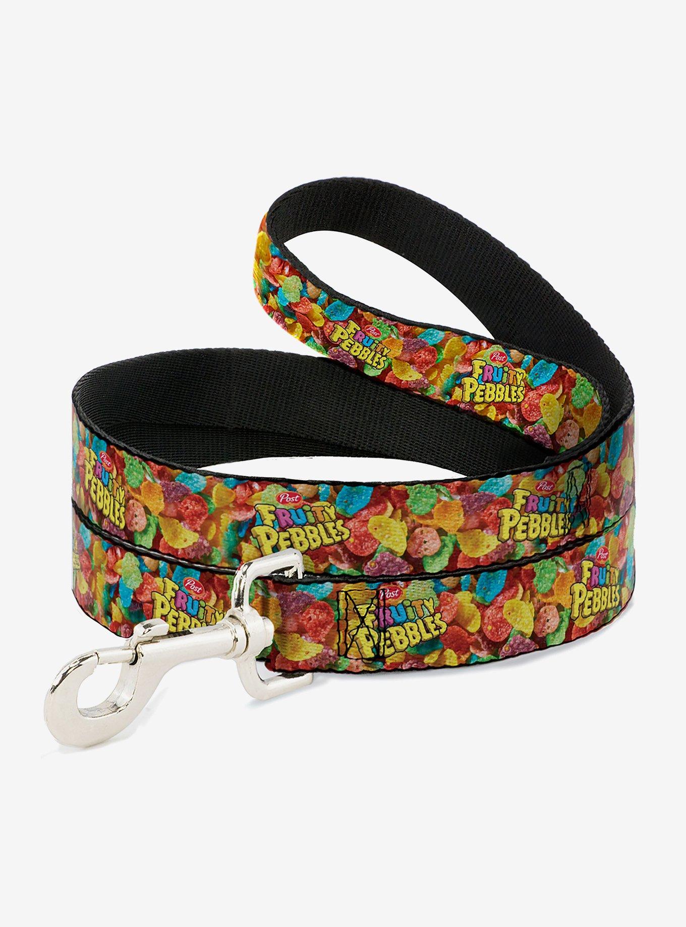 The Flintstones Fruity Pebbles Logo Vivid Cereal Dog Leash, , hi-res