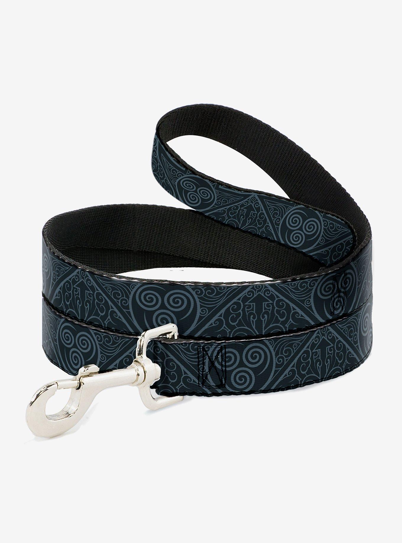 Avatar: The Last Airbender Air Element Symbol Dog Leash, BLUE, hi-res