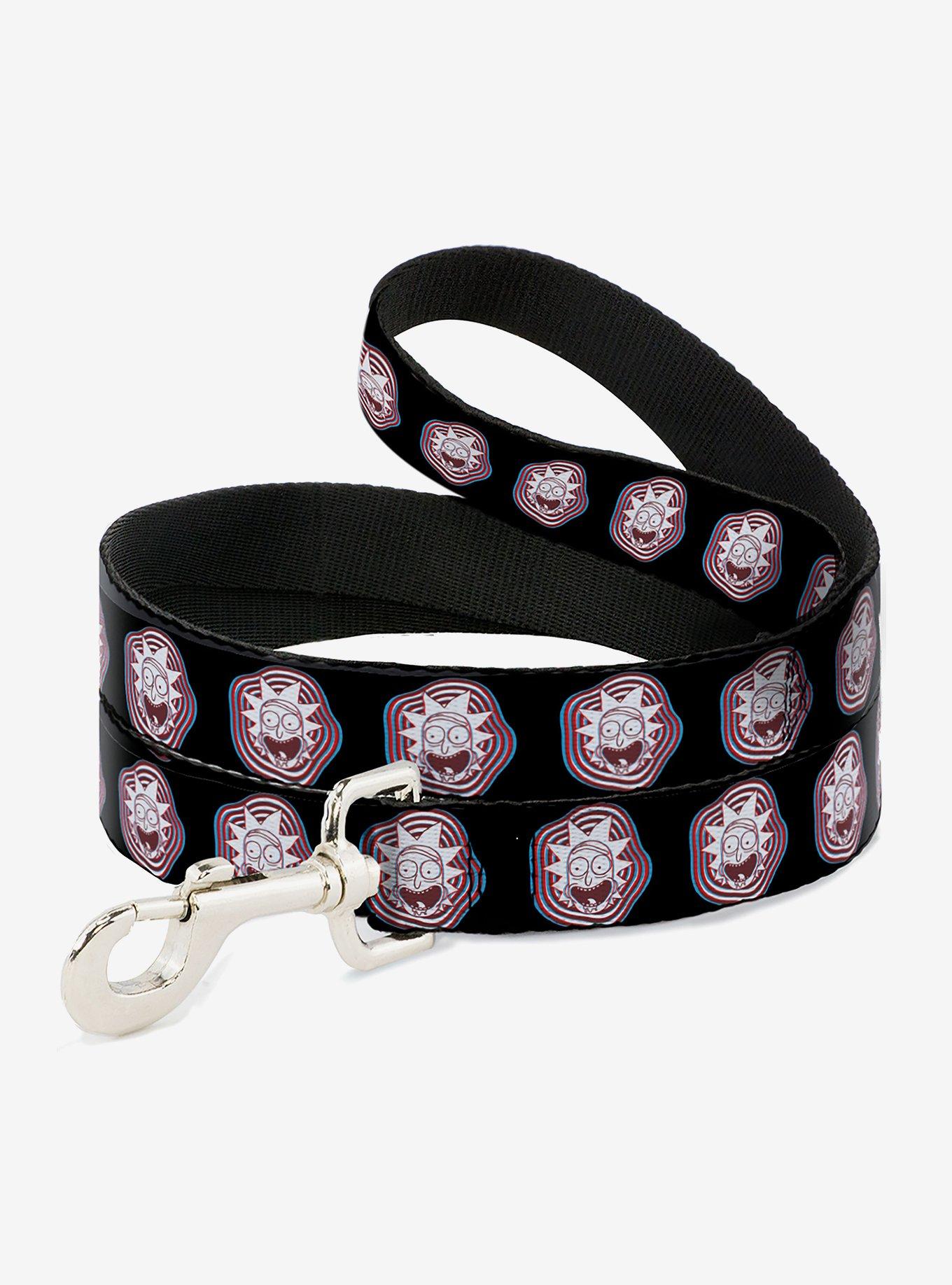 Rick and Morty Rick Vaporwave Bullseye Dog Leash, , hi-res