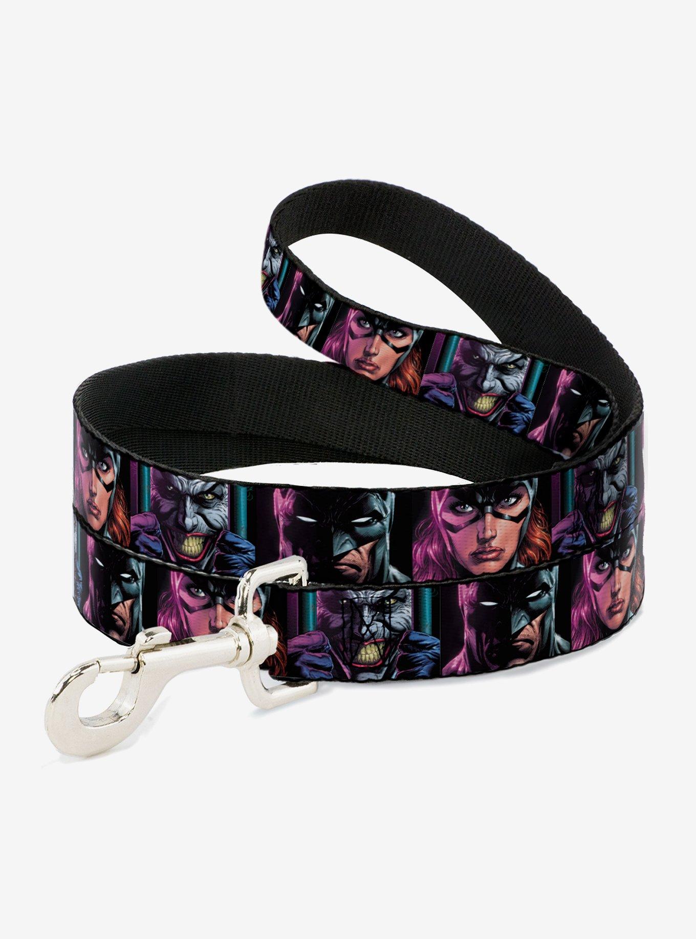 DC Comics Batman Batgirl Joker Comic Book Cover Face Dog Leash, , hi-res