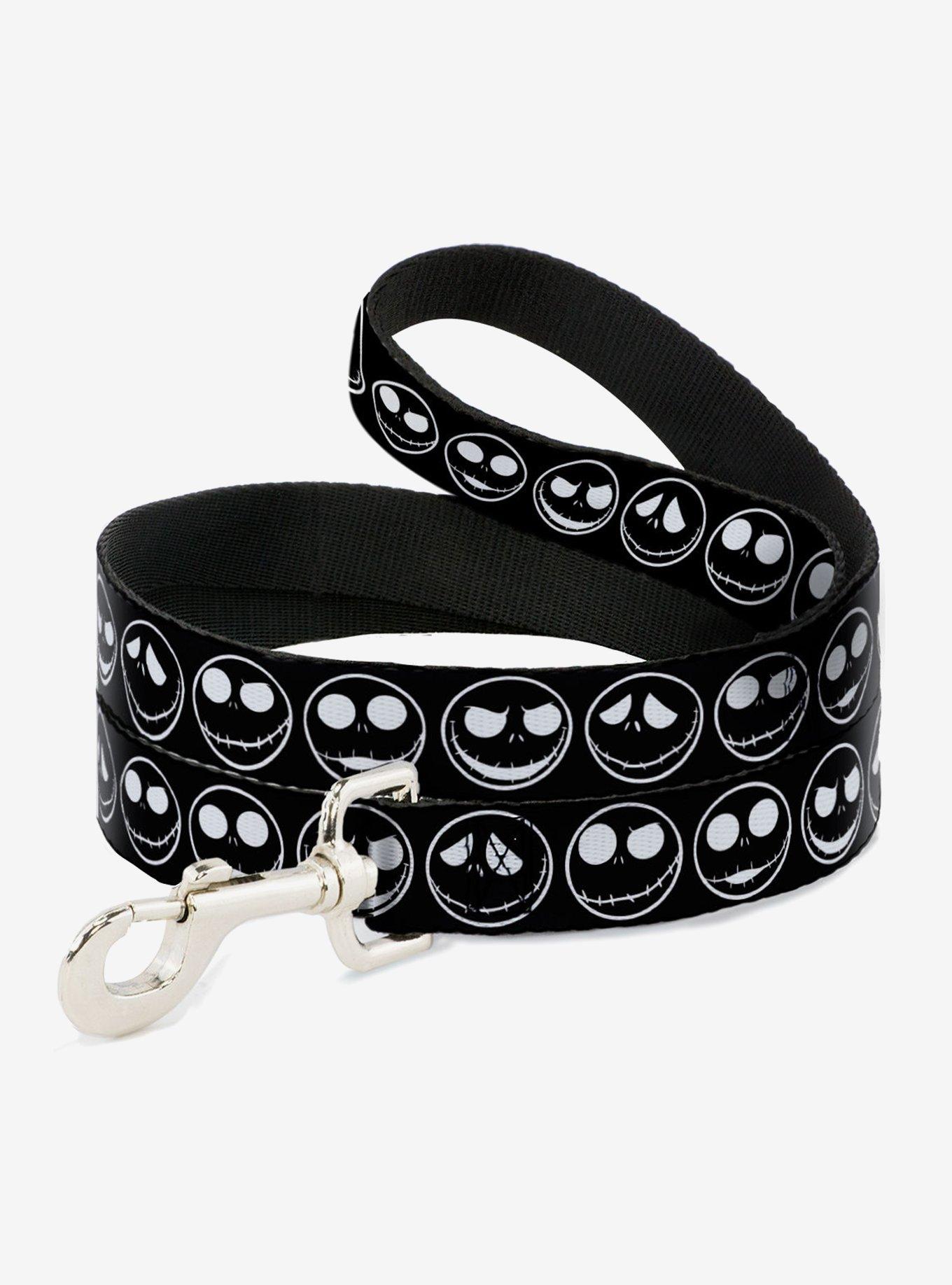 Disney The Nightmare Before Christmas Jack Expressions Dog Leash, BRIGHT WHITE, hi-res