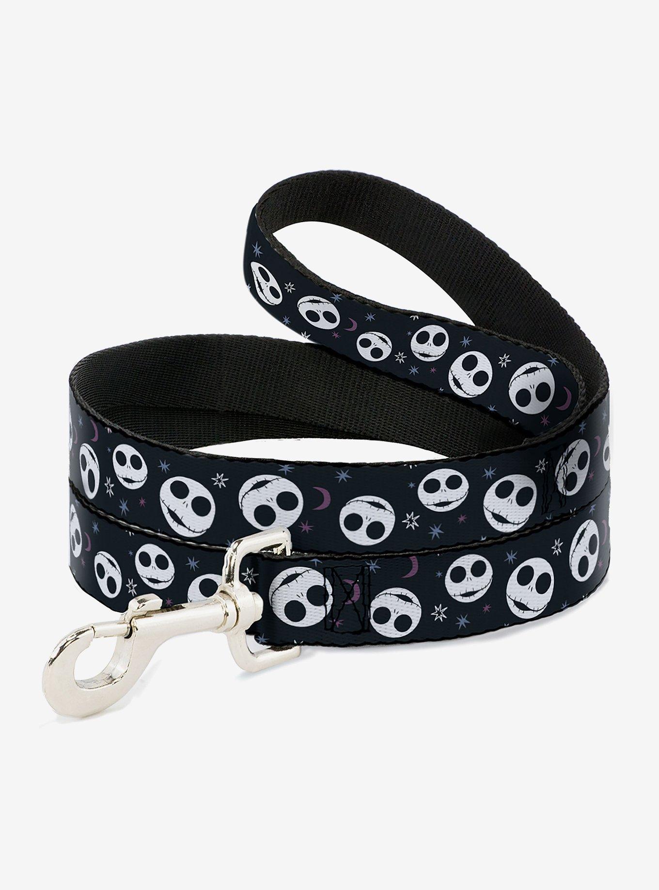 Disney Nightmare Before Christmas Smiling Jack Moon Stars Dog Leash, , hi-res