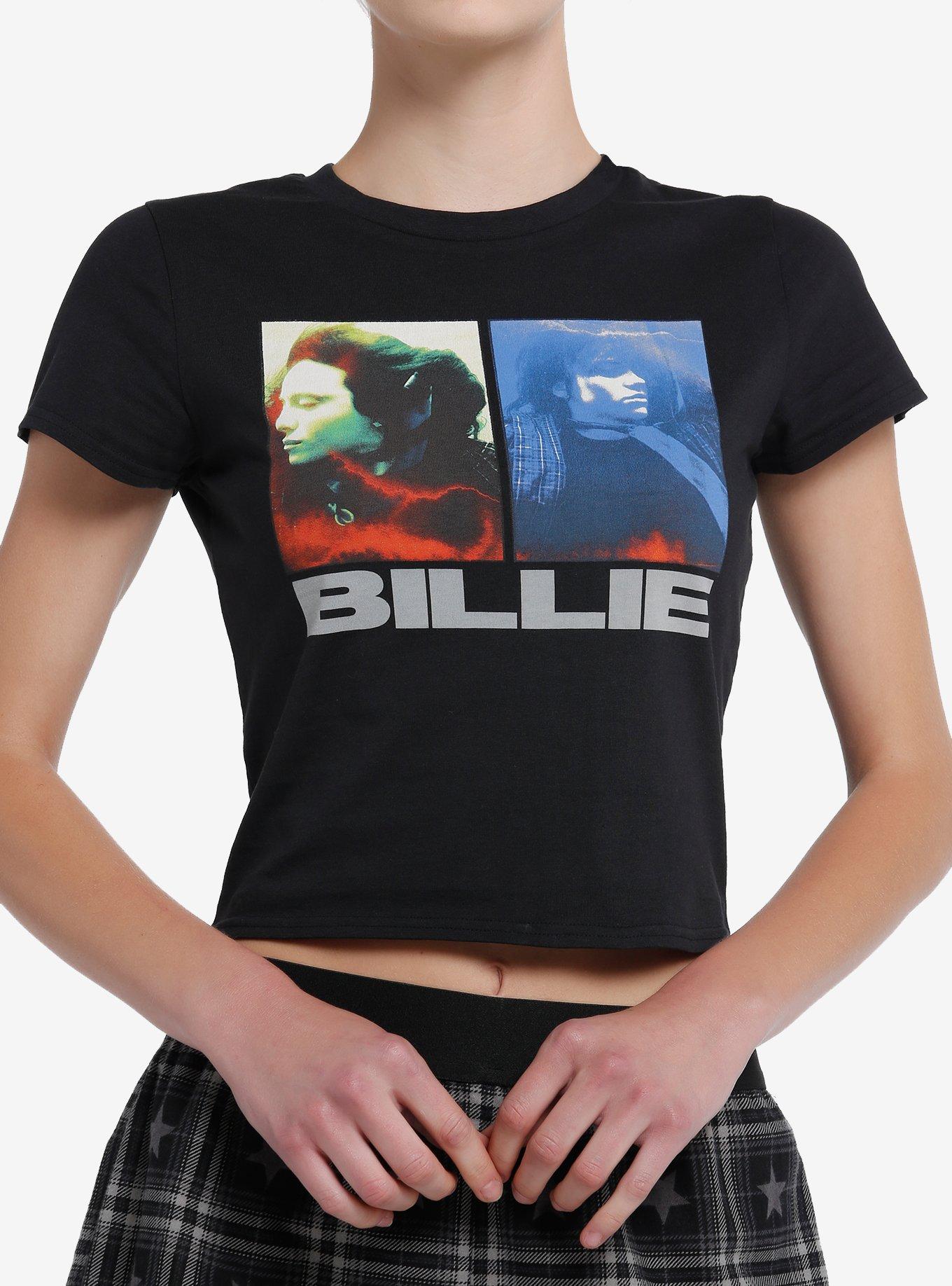 Billie Eilish Hit Me Hard And Soft Double Portrait Girls Baby T-Shirt Hot Topic Exclusive, BLACK, hi-res