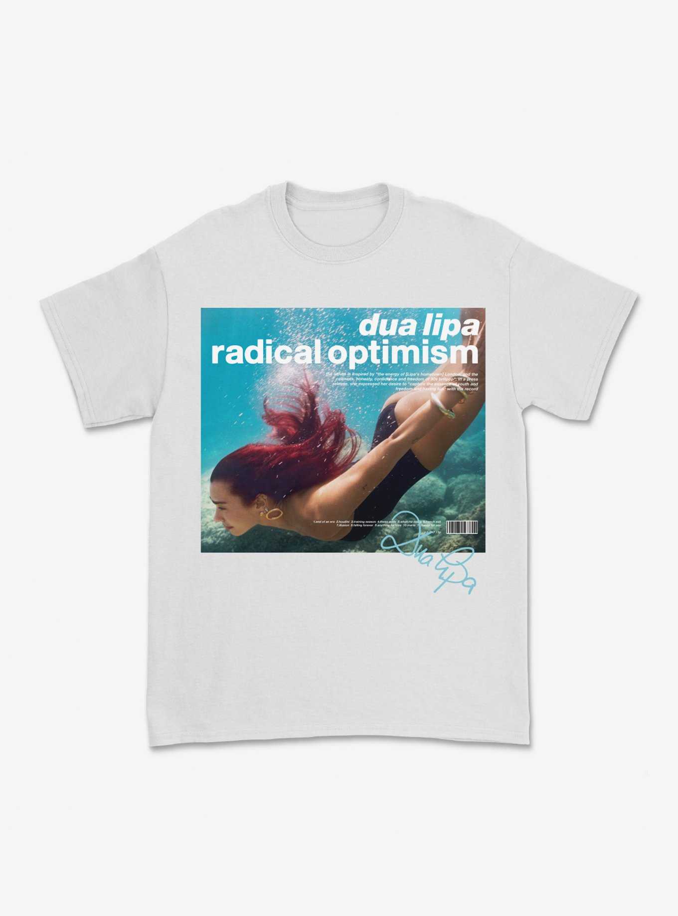Dua Lipa Radical Optimism Diving Photo Boyfriend Fit Girls T-Shirt, , hi-res