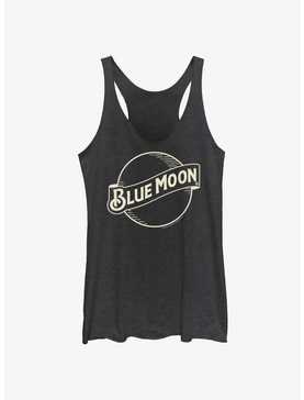 Blue Moon Outline Classic Logo Womens Tank Top, , hi-res