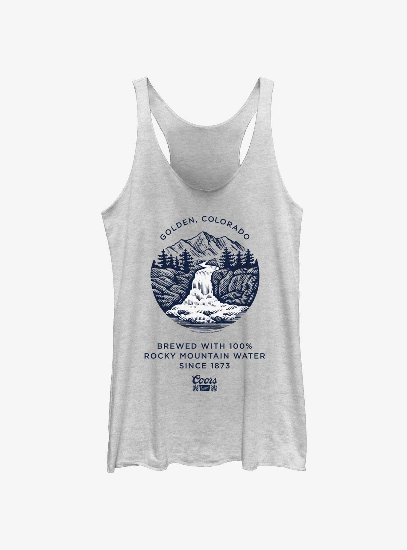 Coors Mountain Brewing Logo Womens Tank Top, , hi-res