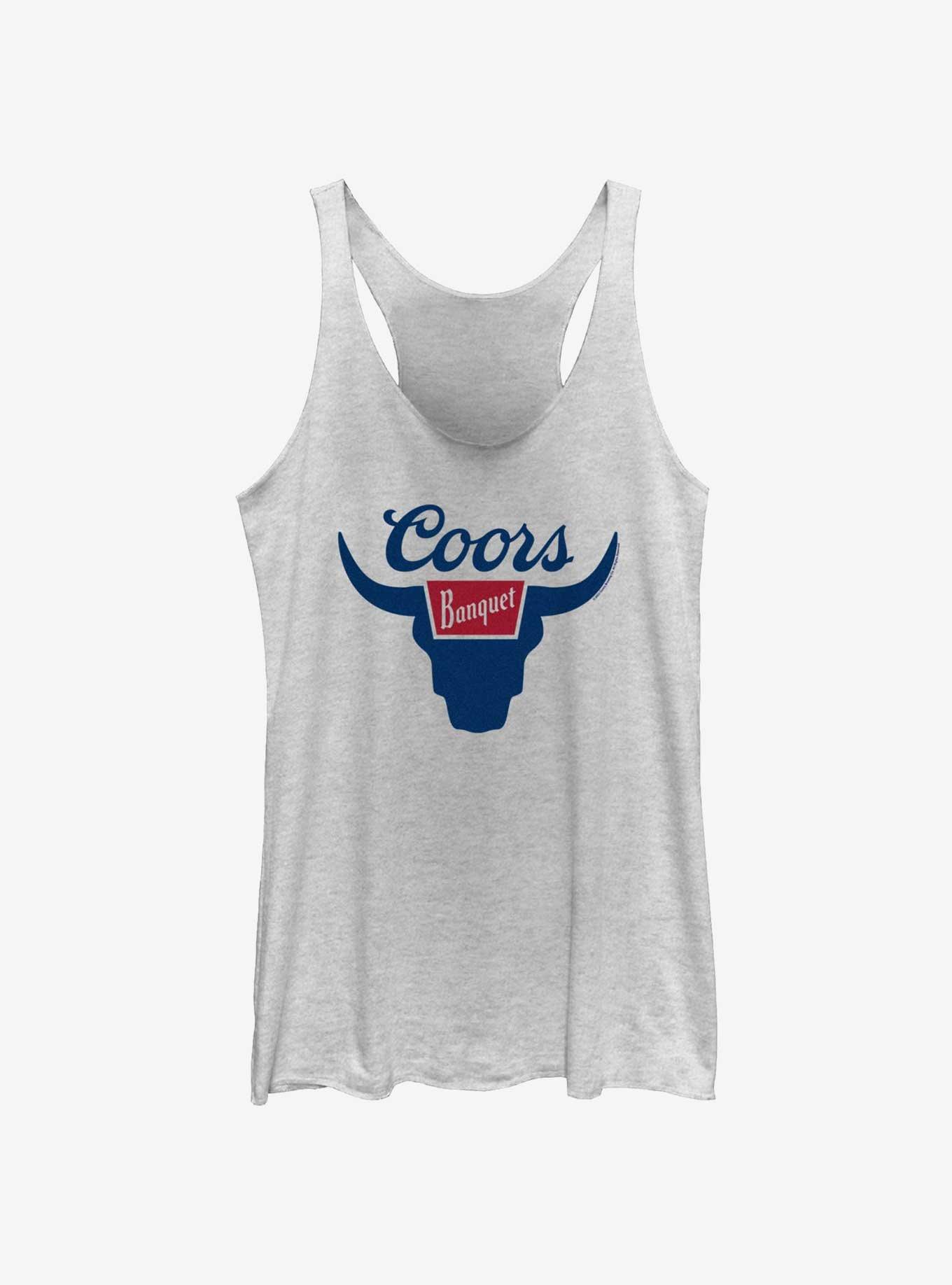 Coors Banquet Bull Logo Womens Tank Top, , hi-res