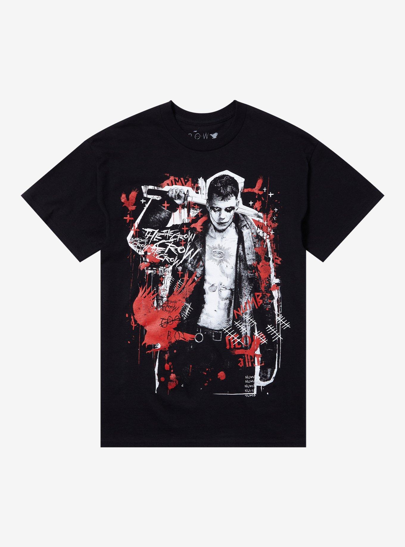 The Crow 2024 Eric Draven Graffiti T-Shirt By Fright Rags, , hi-res