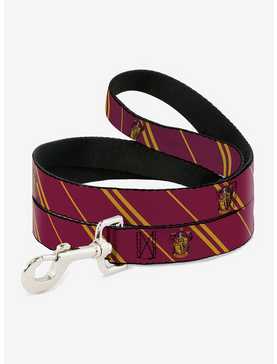 Harry Potter Gryffindor Crest Stripe Dog Leash, , hi-res