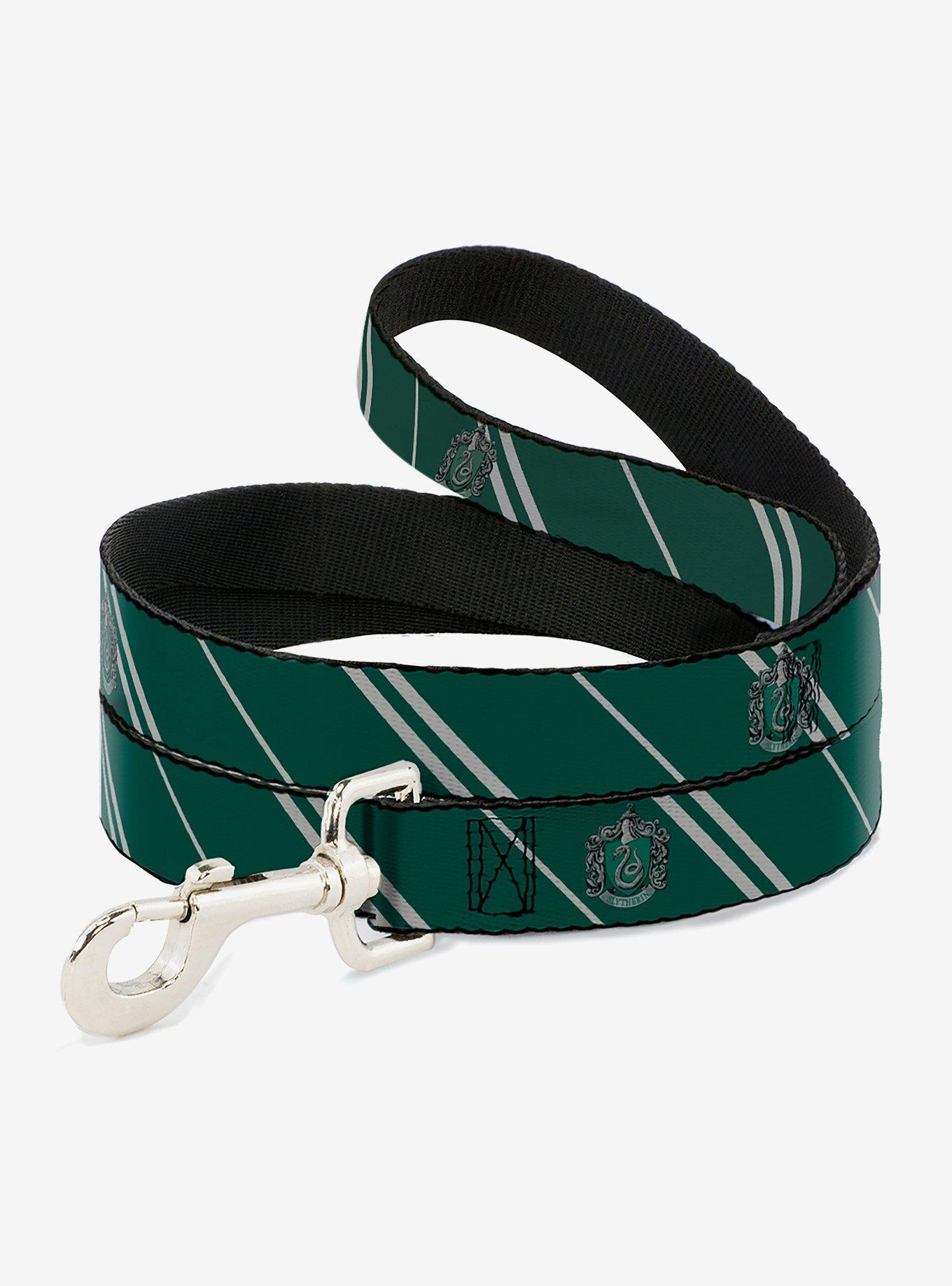 Harry Potter Slytherin Crest Stripe Dog Leash, , hi-res