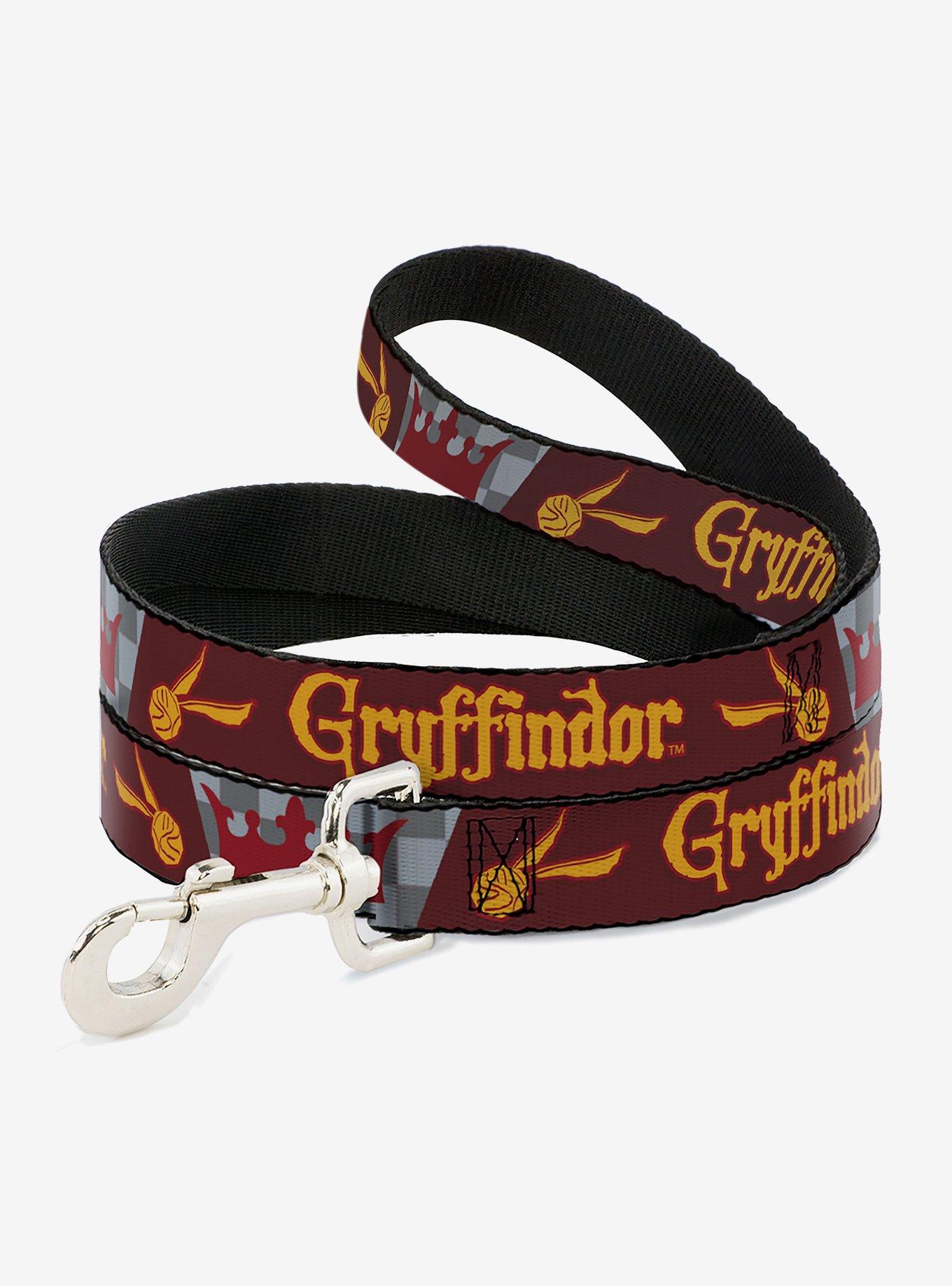 Harry Potter Gryffindor Quidditch Ball Crown Dog Leash, RED, hi-res