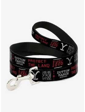 Yellowstone Dutton Ranch 1886 Icons Dog Leash, , hi-res