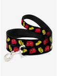 Disney Mickey Mouse Shorts and Shoes Dog Leash, BLACK, hi-res