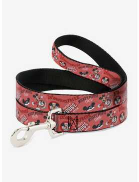 Disney 100 Mickey Mouse Club Collage Dog Leash, , hi-res