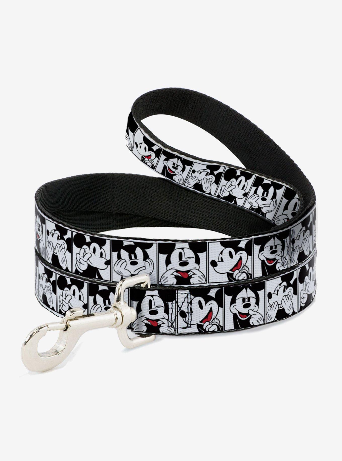 Disney Mickey Mouse Expression Blocks Dog Leash, , hi-res