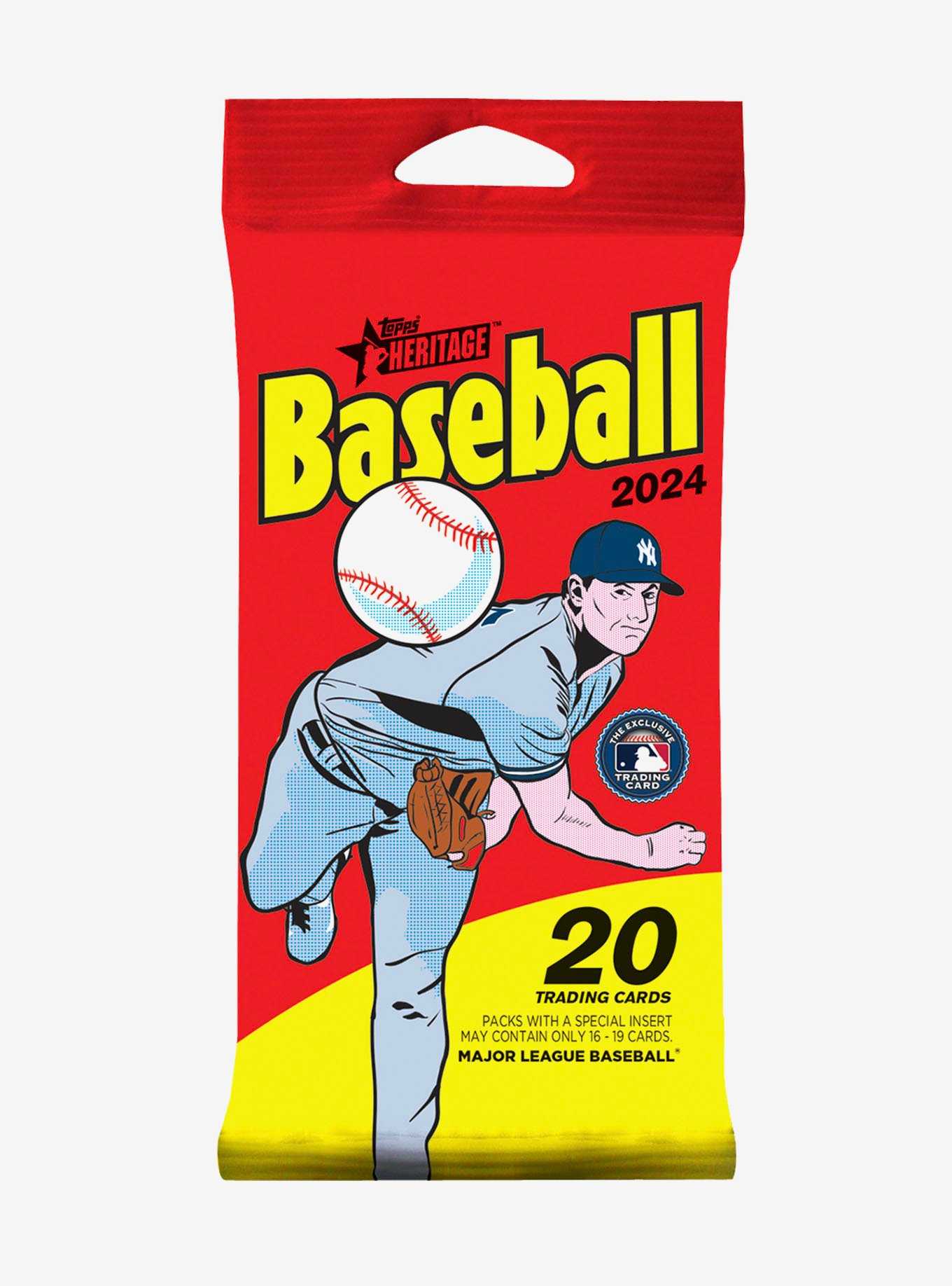 MLB Topps 2024 Heritage Baseball Trading Card Booster Pack, , hi-res
