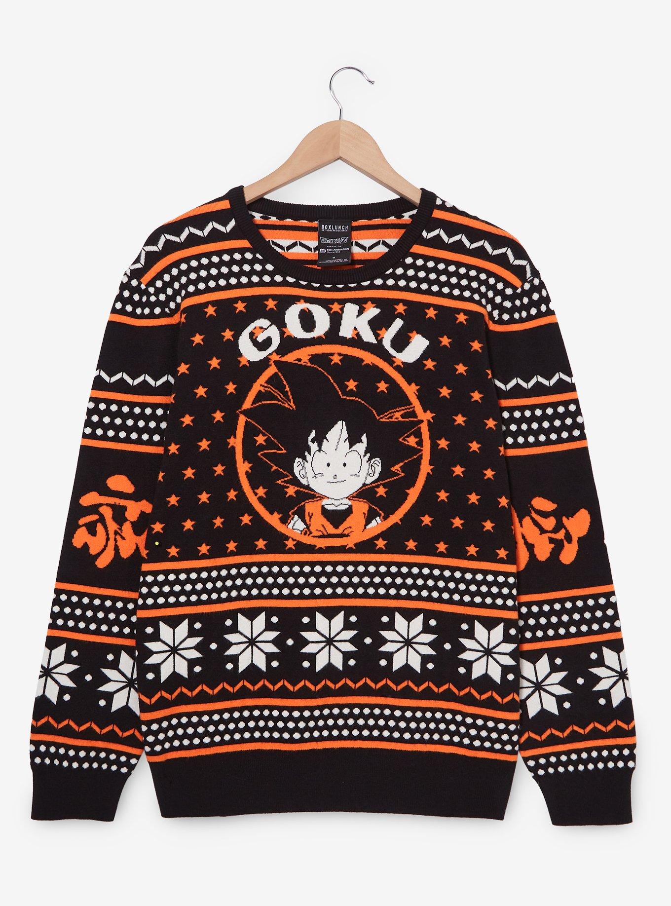 Dragon Ball Z Goku Holiday Sweater — BoxLunch Exclusive, , hi-res