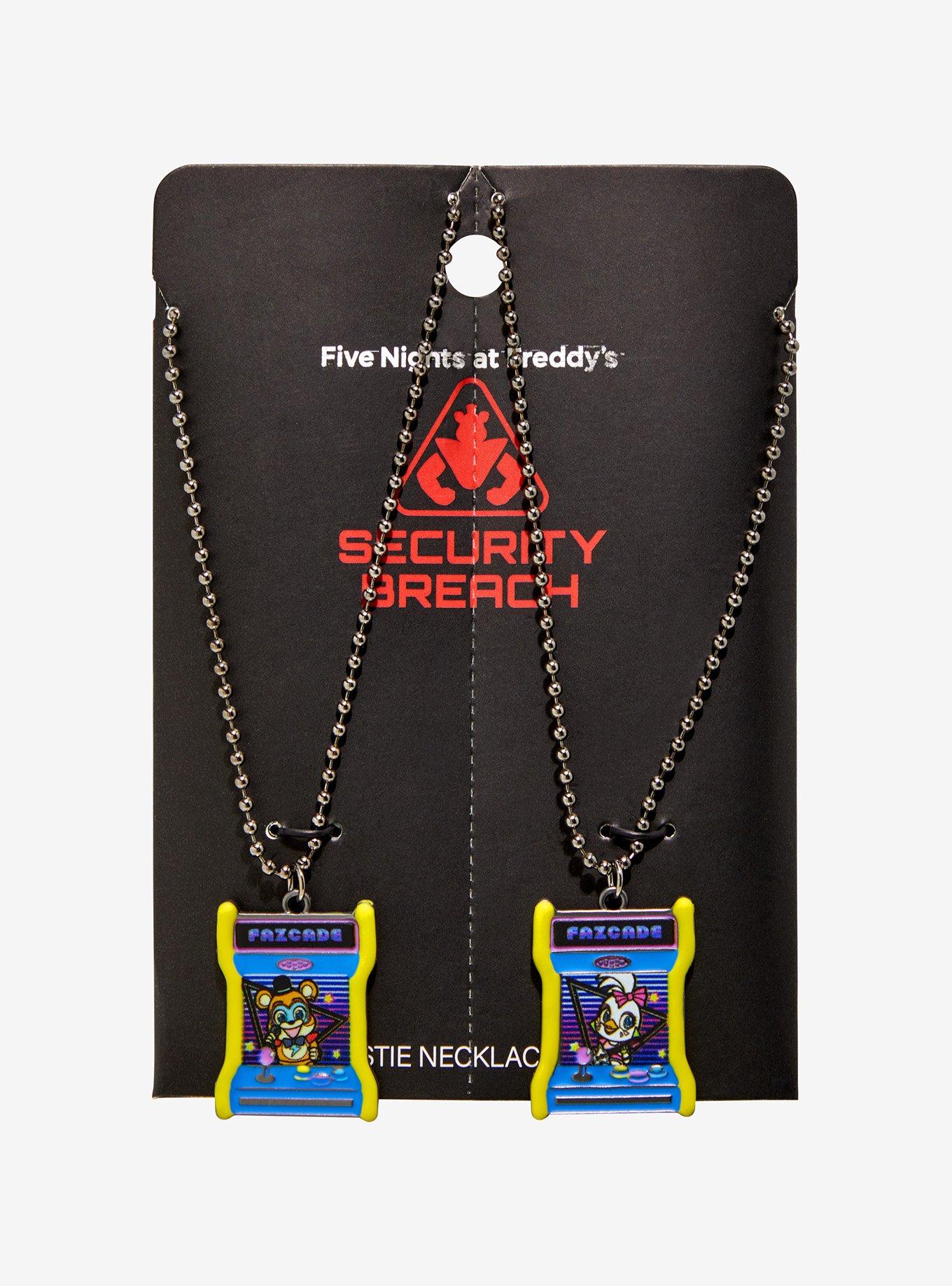 Five Nights At Freddy's: Security Breach Chibi Glamrock Best Friend Necklace Set, , hi-res