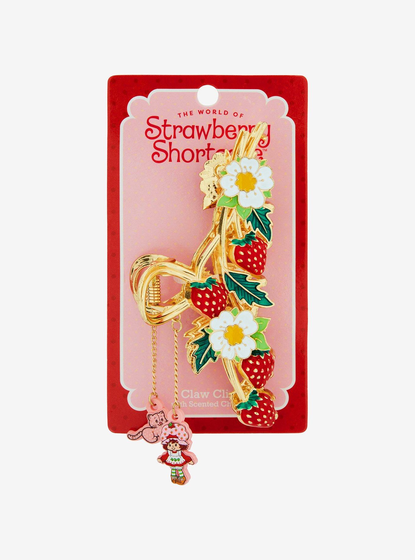 Strawberry Shortcake Floral Strawberry Scented Claw Hair Clip, , hi-res