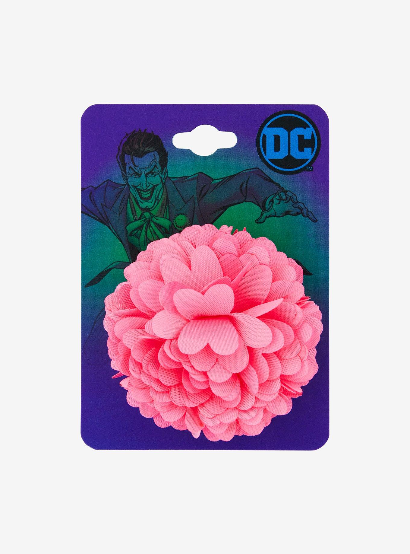 DC Comics Batman The Joker Pink Flower Replica Brooch, , hi-res