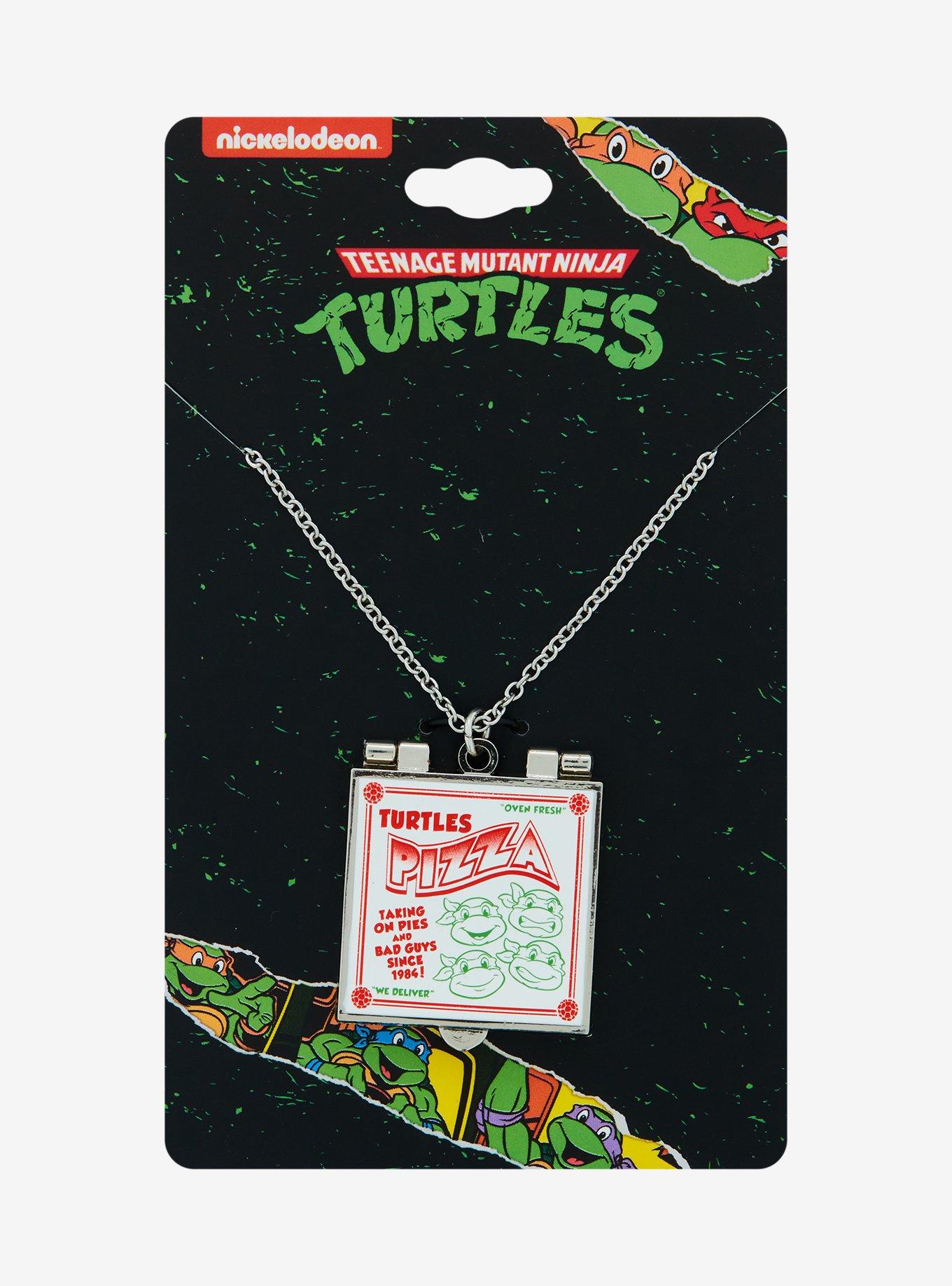 Teenage Mutant Ninja Turtles Pizza Box Locket Necklace, , hi-res