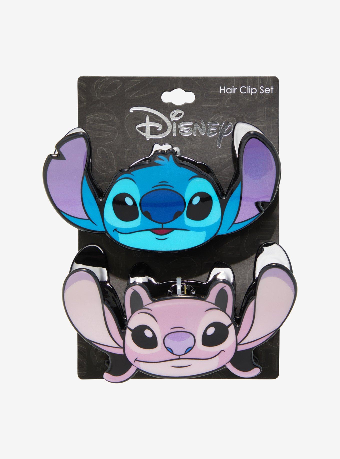 Disney Stitch & Angel Claw Hair Clip Set, , hi-res