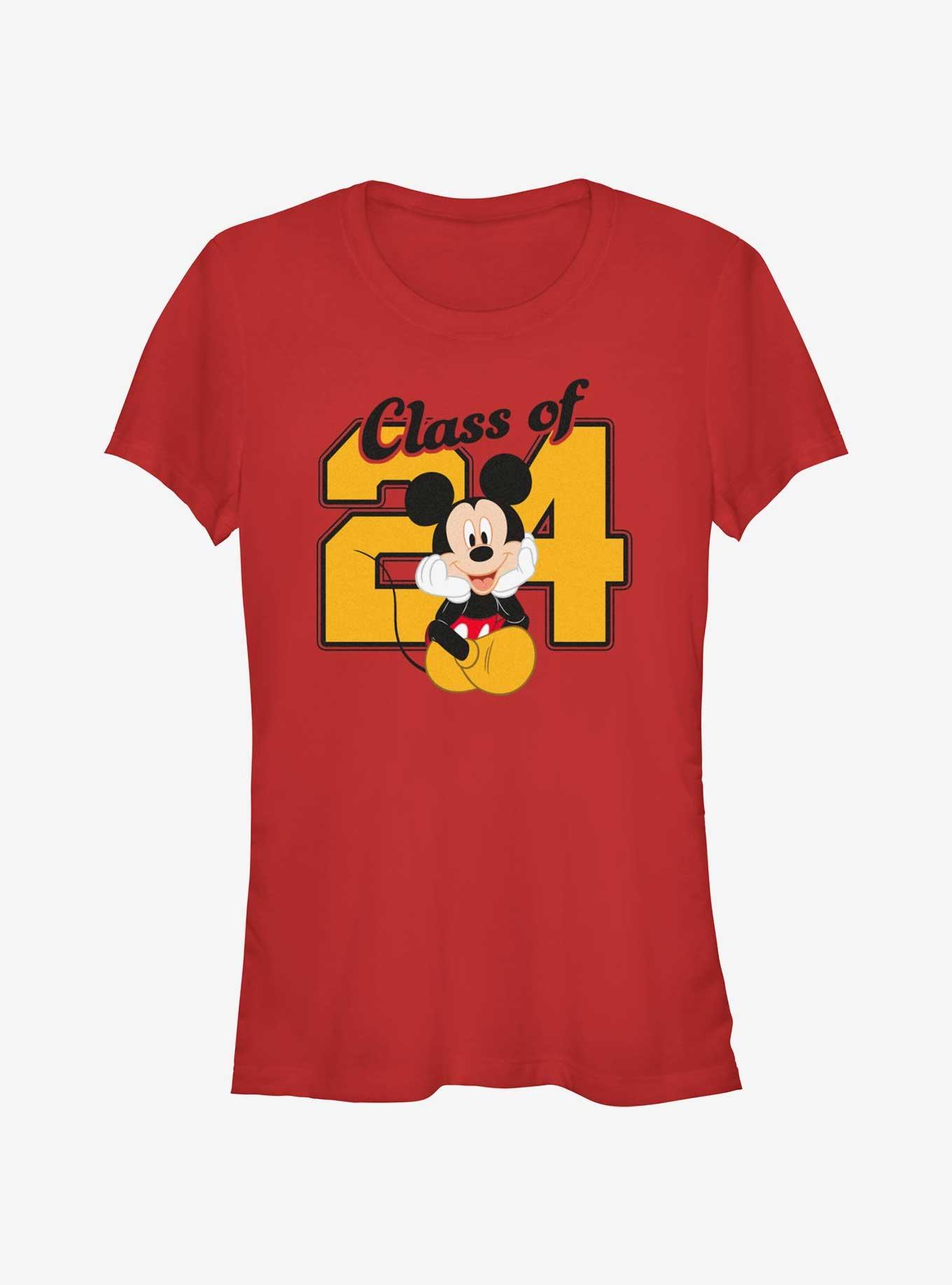 Disney Mickey Mouse Graduating Class of 2024 Girls T-Shirt