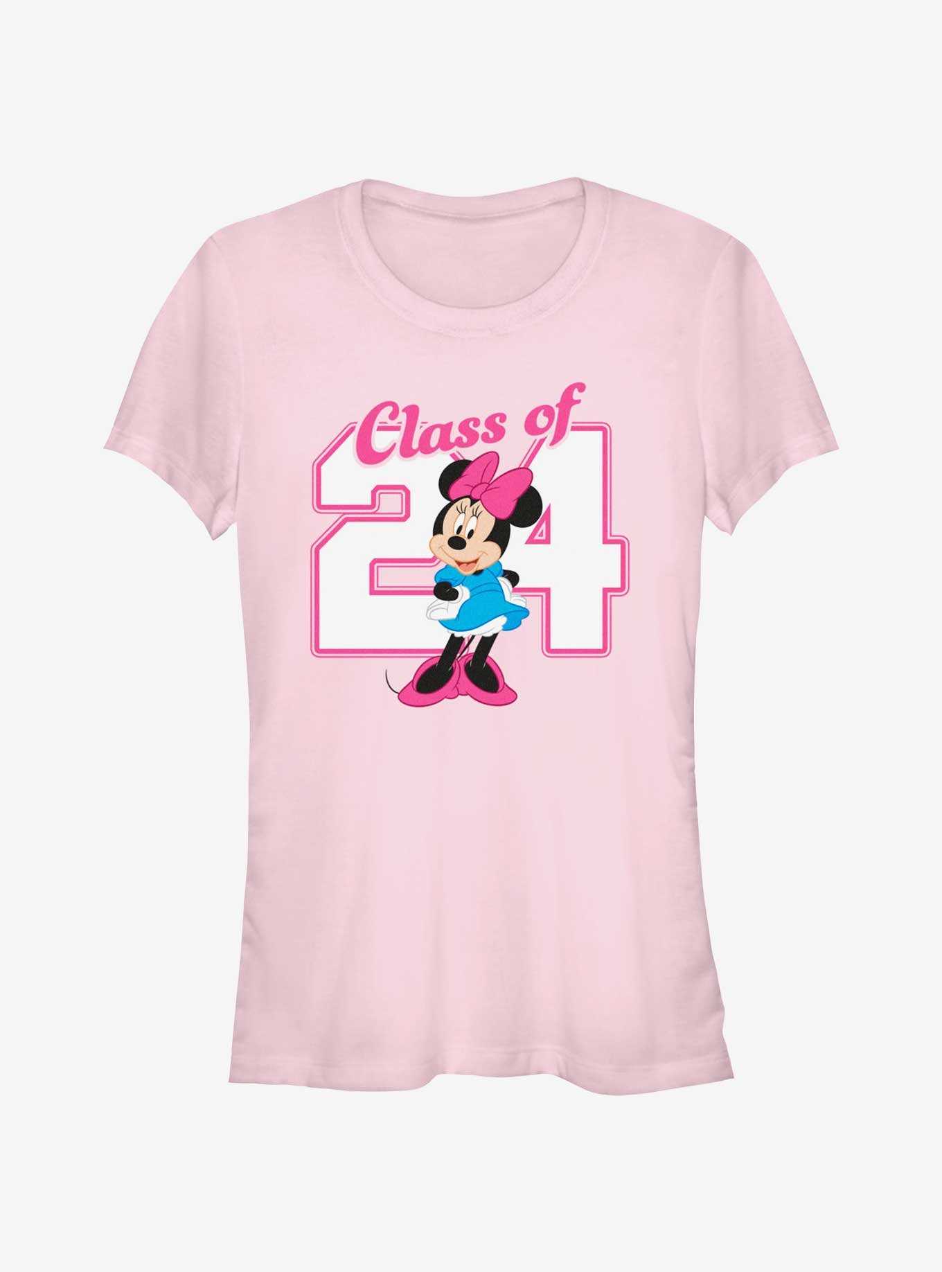Disney Minnie Mouse Graduating Class Of 2024 Girls T-Shirt, , hi-res