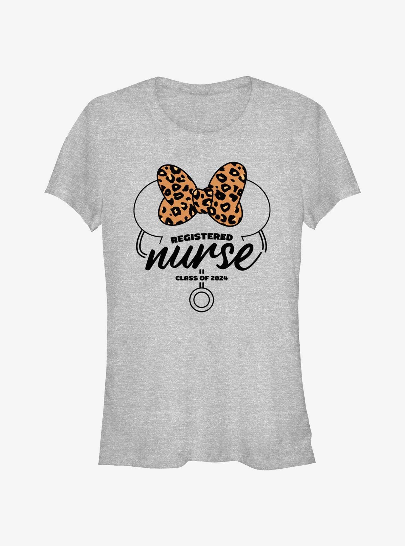 Disney Minnie Mouse Registered Nurse Class Of 2024 Girls T-Shirt