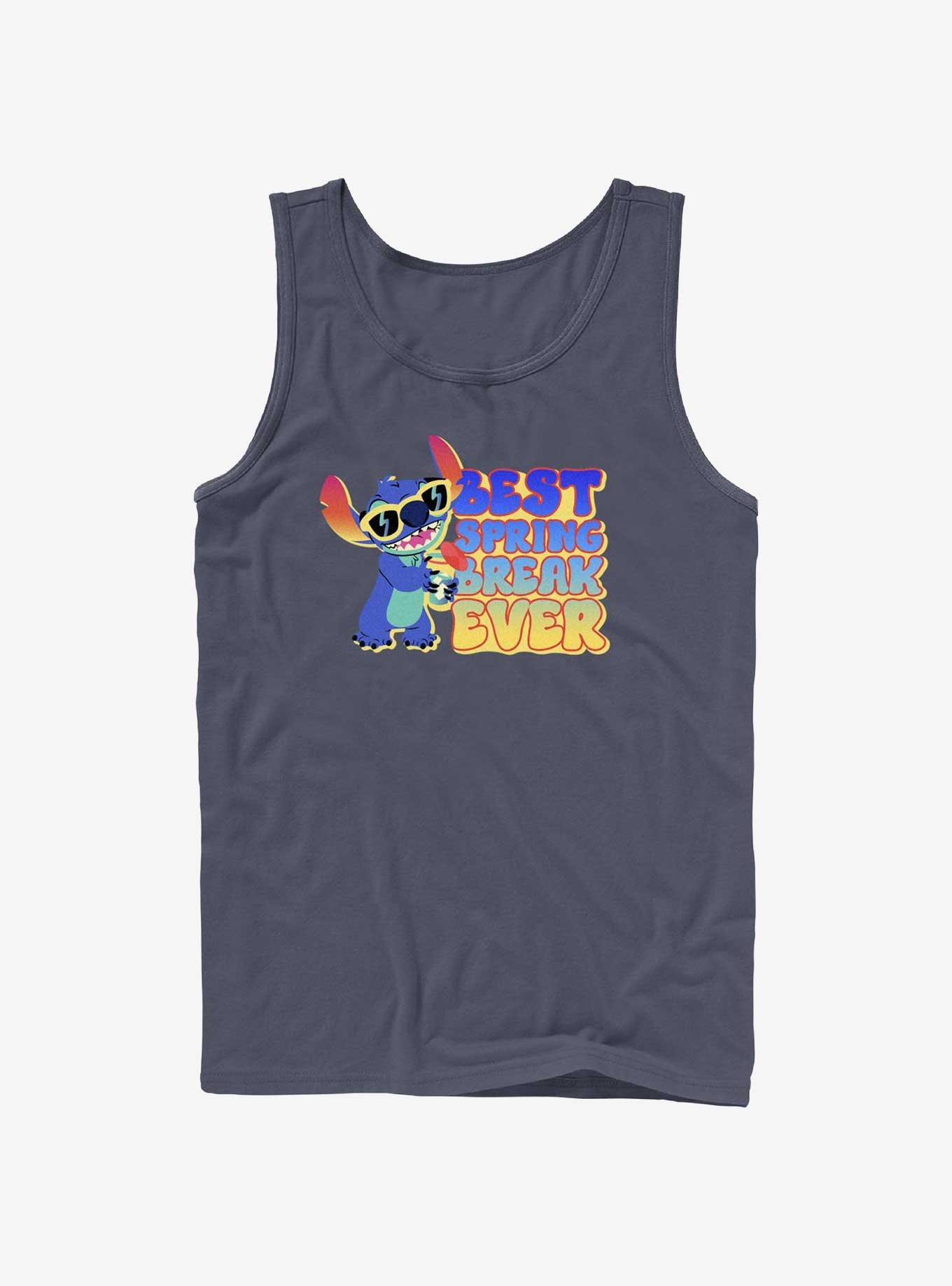 Disney Lilo & Stitch Best Spring Break Ever Tank, NAVY, hi-res