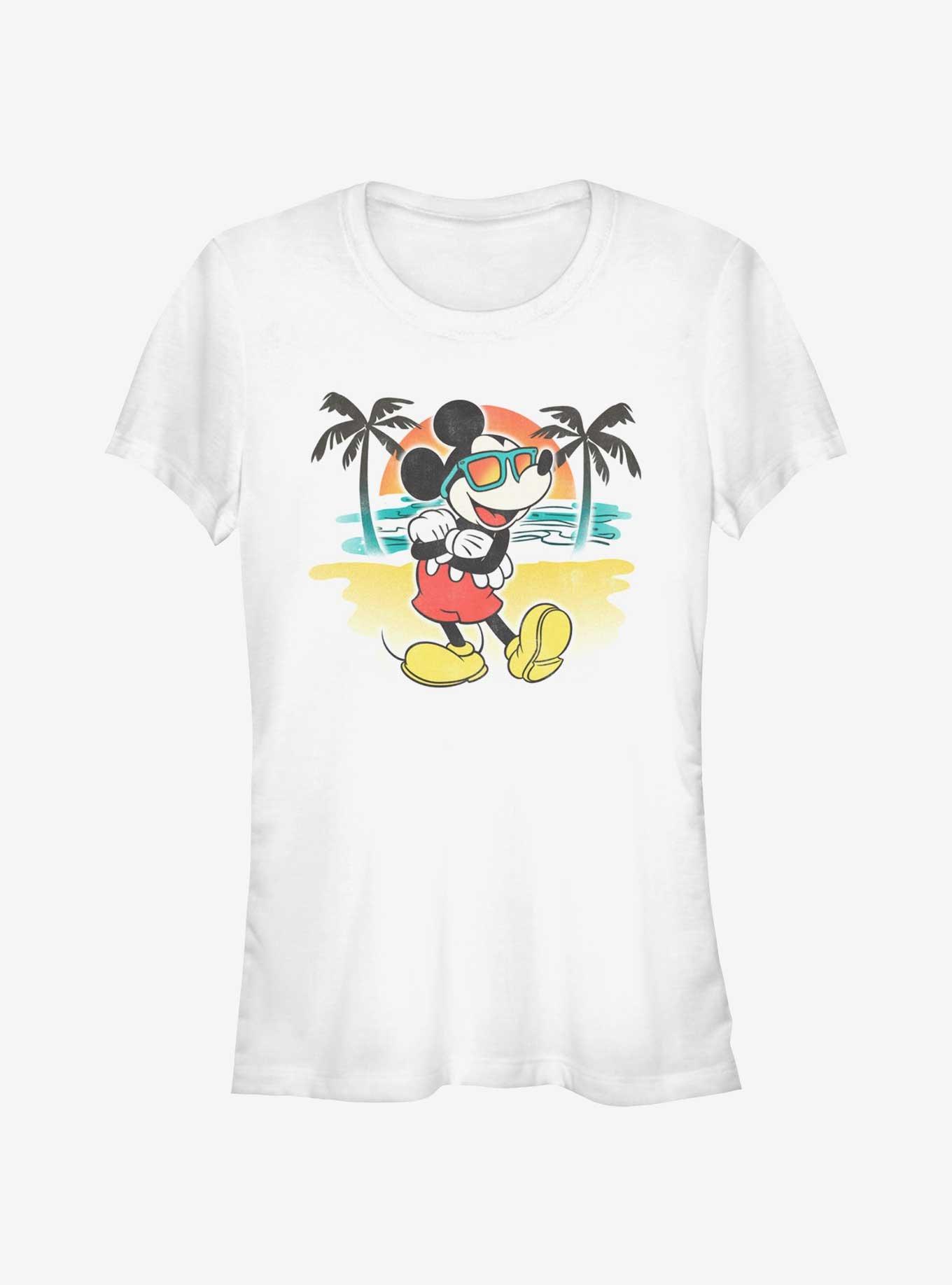 Disney Mickey Mouse Airbrushed Summer Girls T-Shirt, , hi-res