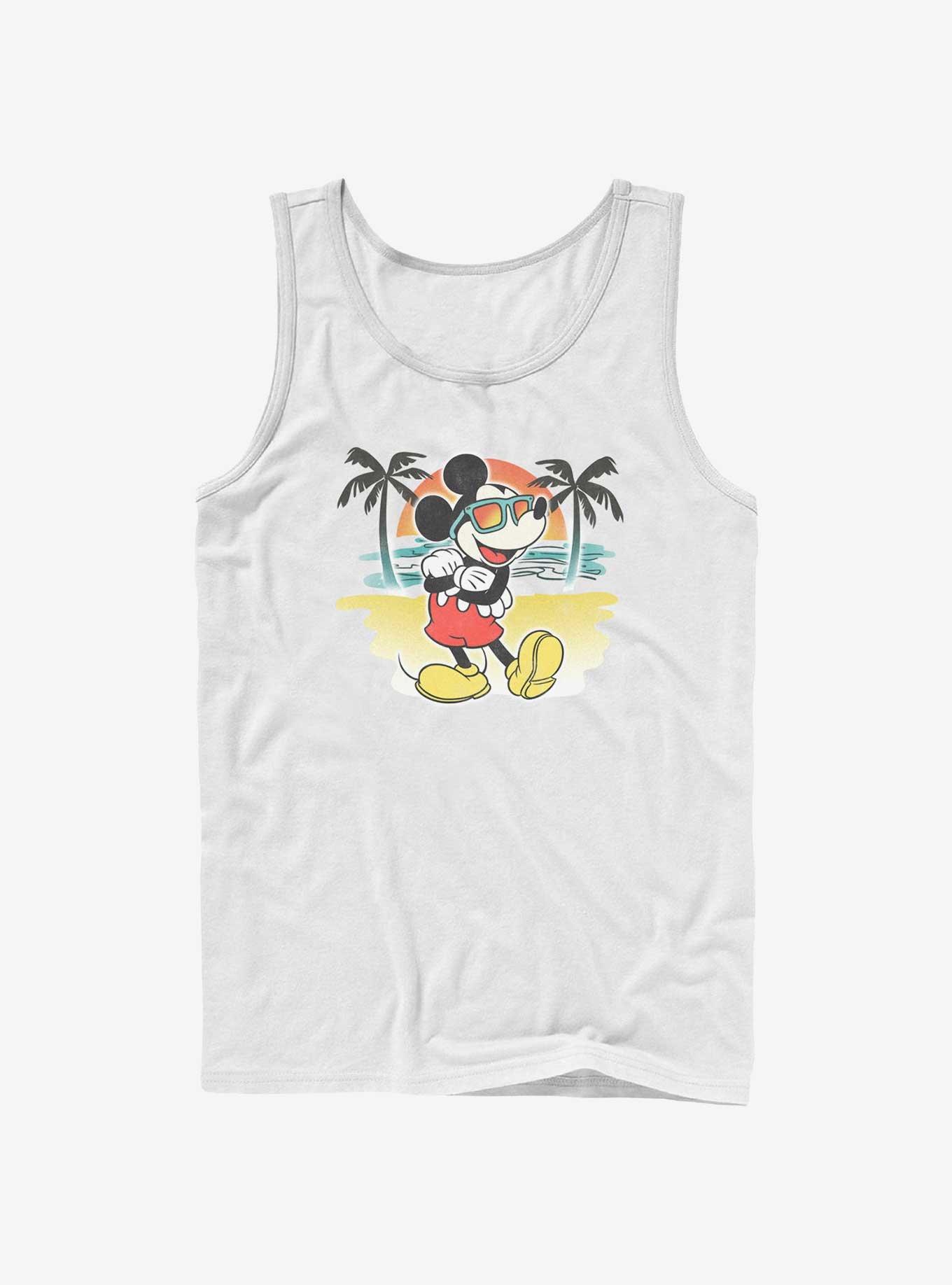 Disney Mickey Mouse Airbrushed Summer Tank, , hi-res