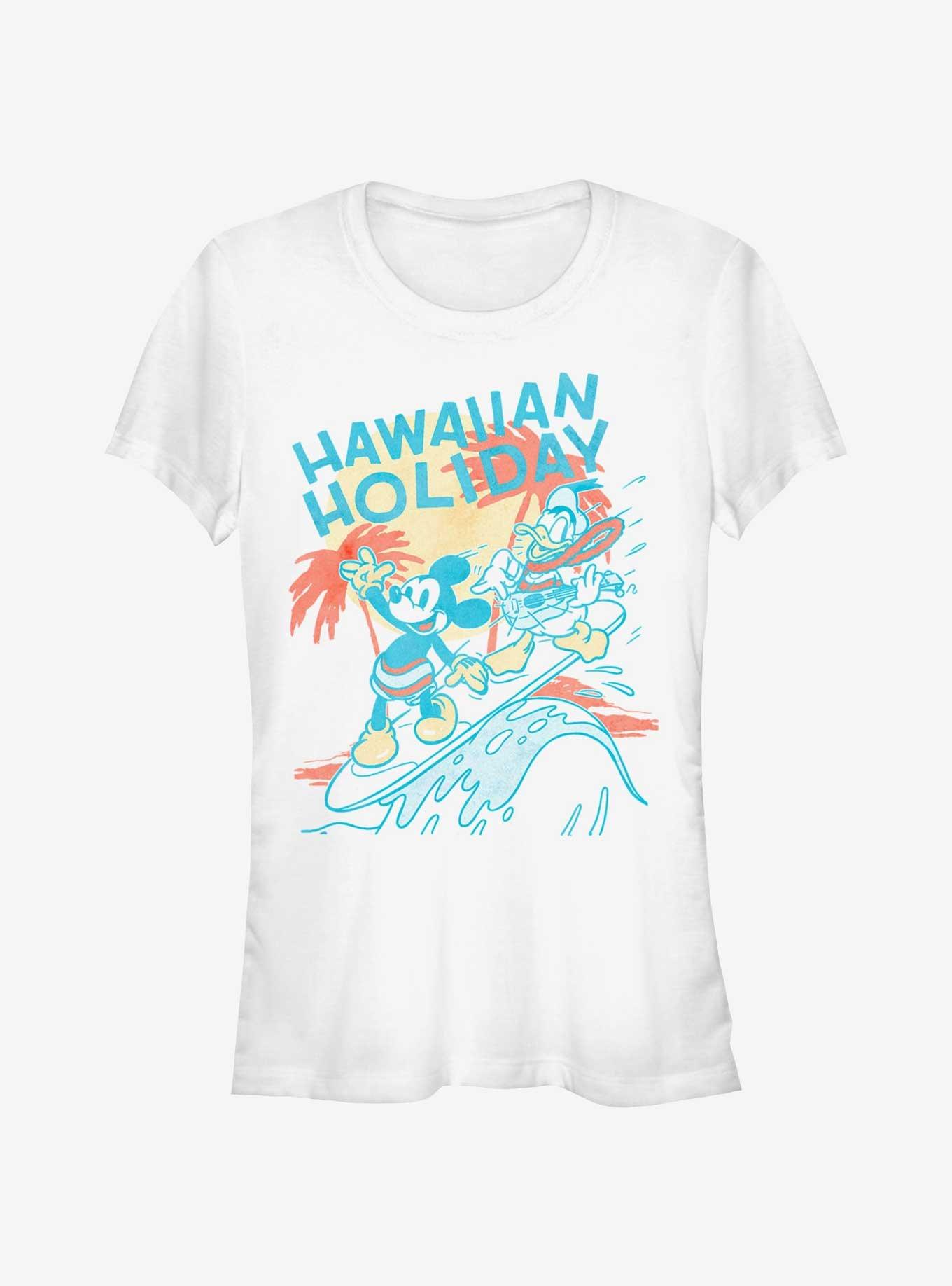 Disney Mickey Mouse & Donald Duck Surf's Up Holiday Girls T-Shirt, , hi-res