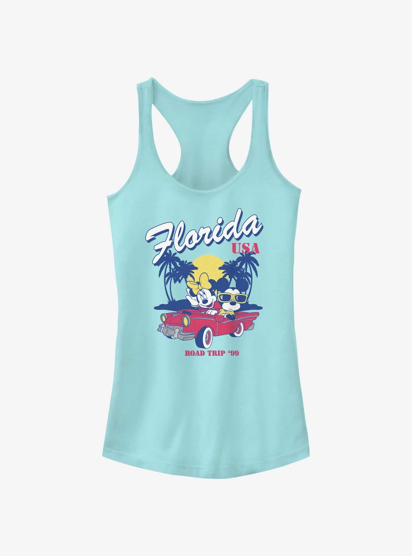 Disney Mickey Mouse & Minnie Mouse Road Trip Girls Tank Top, CANCUN, hi-res