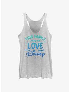 Disney This Family Runs On Love and Disney Girls Tank, , hi-res