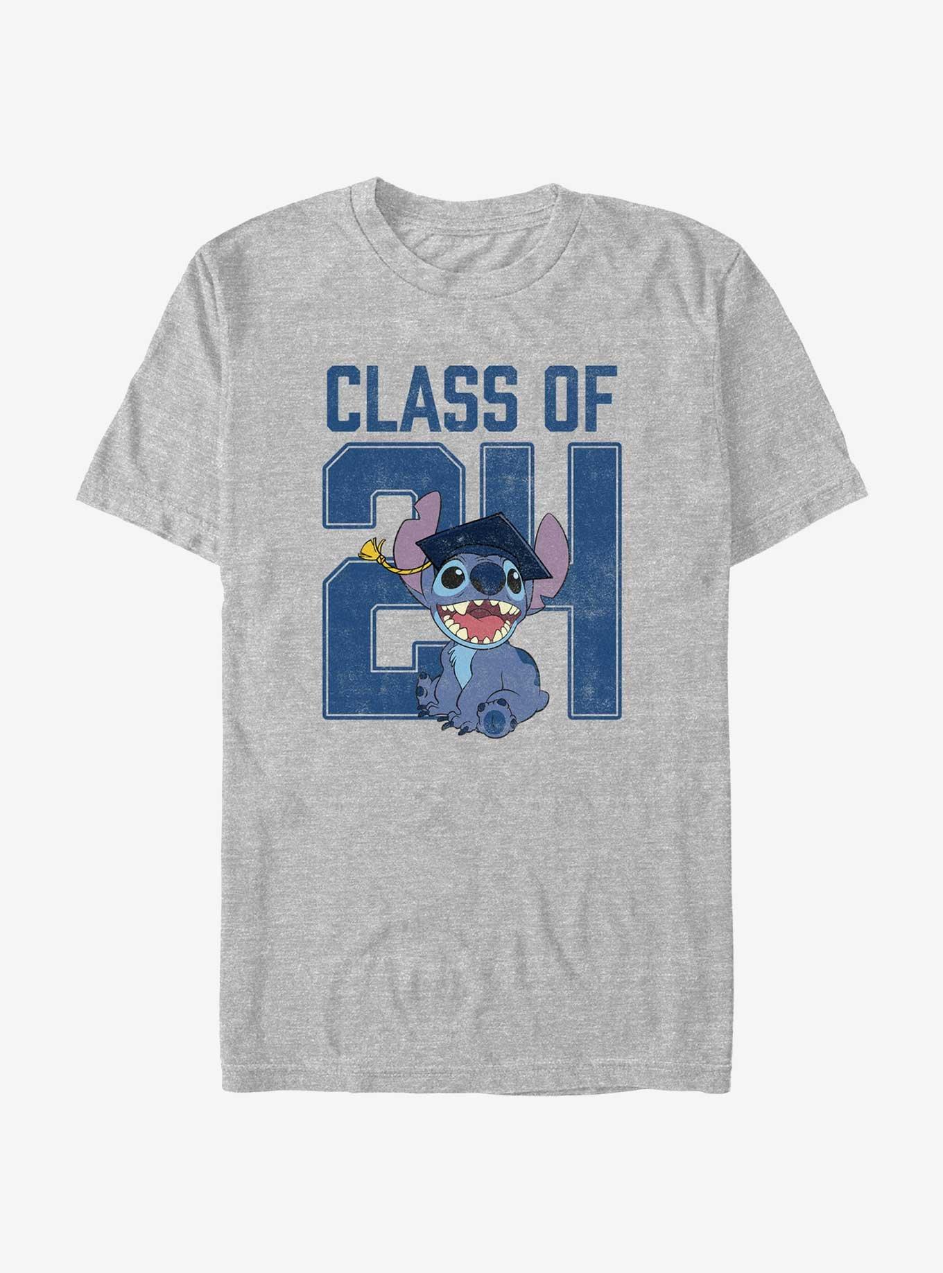 Disney Lilo & Stitch Graduating Class Of 2024 T-Shirt, ATH HTR, hi-res
