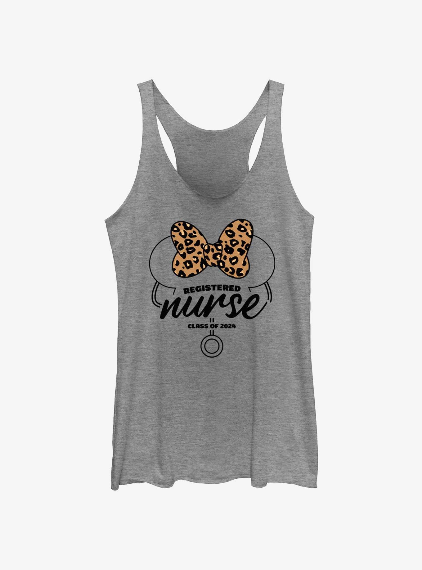 Disney Minnie Mouse Registered Nurse Class Of 2024 Girls Tank, GRAY HTR, hi-res