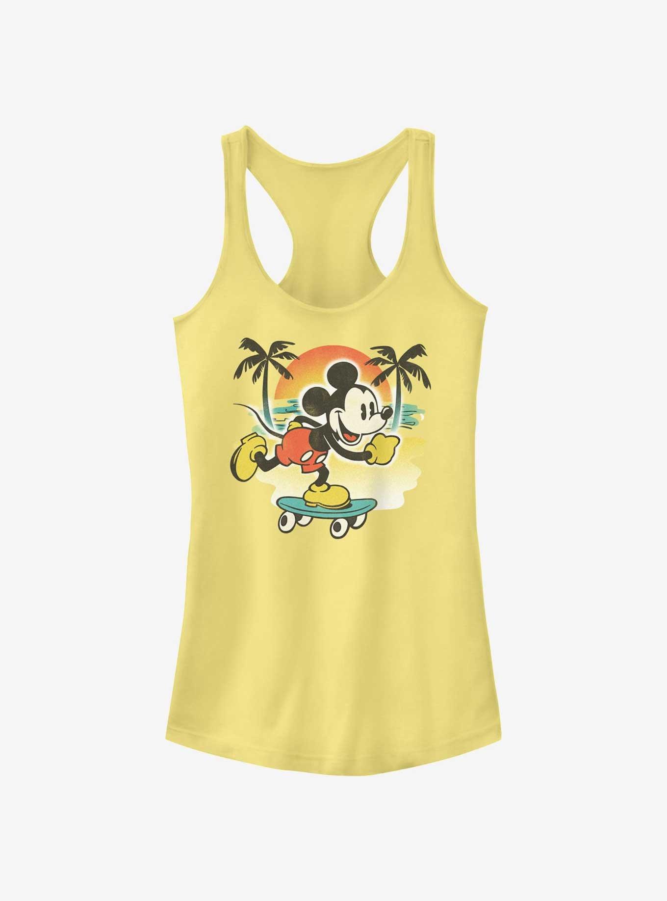 Disney Mickey Mouse Cali Sun Mickey Girls Tank, BANANA, hi-res
